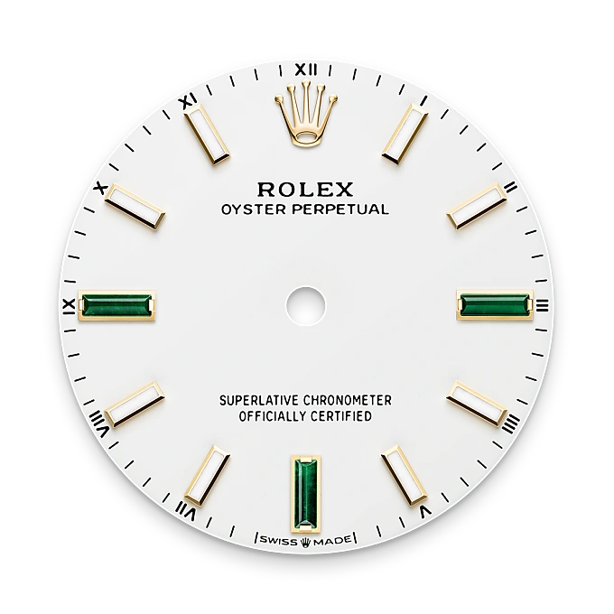 White dial