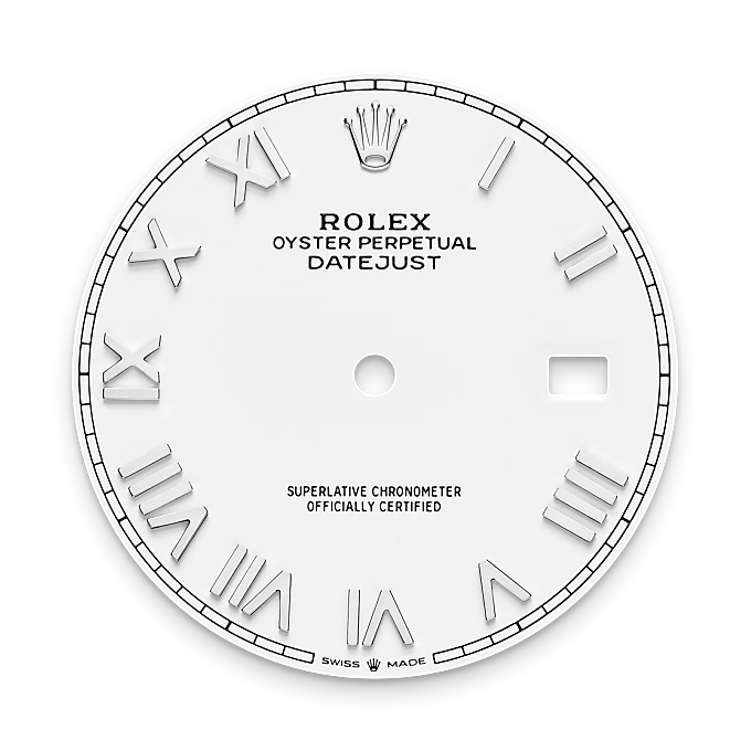 White dial