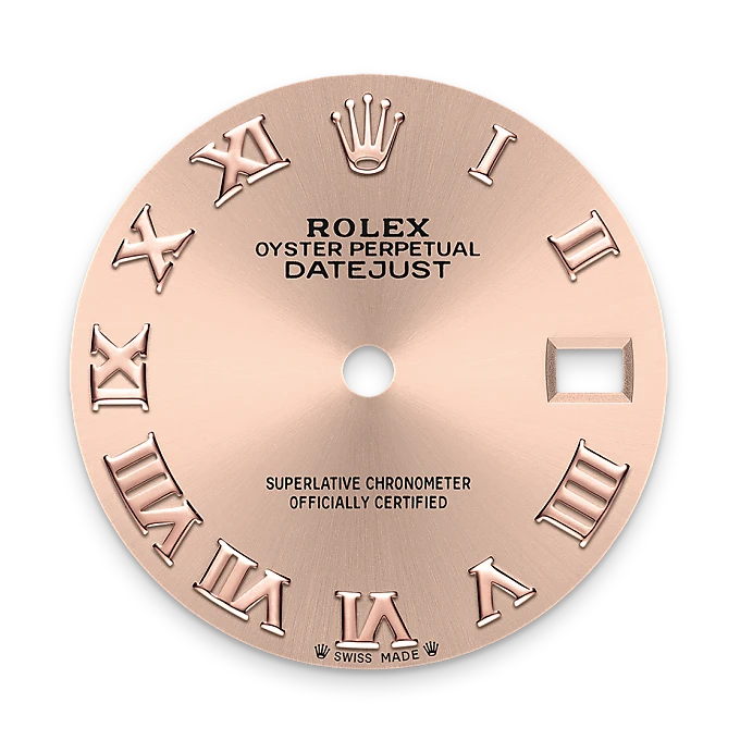 Rosé-colour dial
